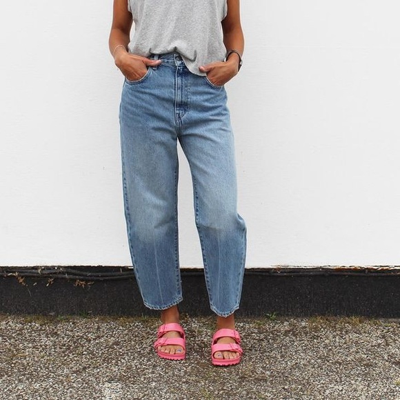 Levi's Made and Crafted Barrel Jeans Brook Blue | Karen Walker